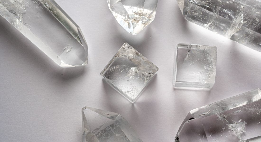 White and Clear Crystal Stones List, Meanings and Uses