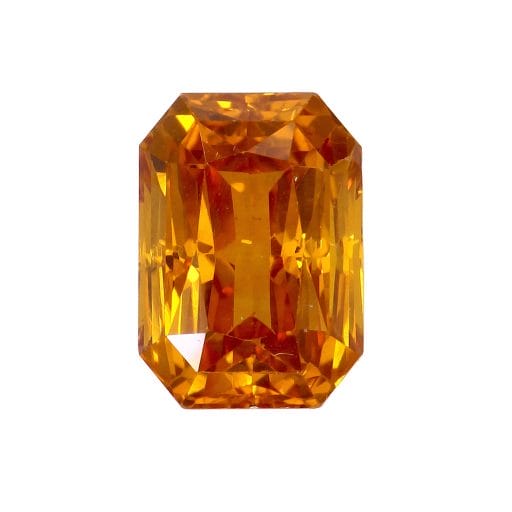 orange sapphire