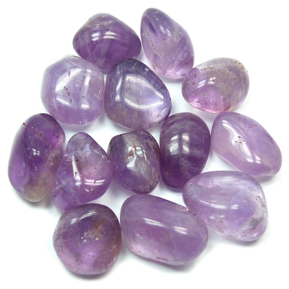 Pale purple clearance stone