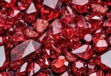 Red Crystal Stones List, Meanings and Uses