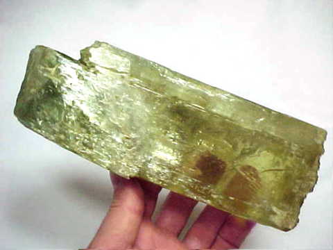 Yellow Hiddenite Gemstones
