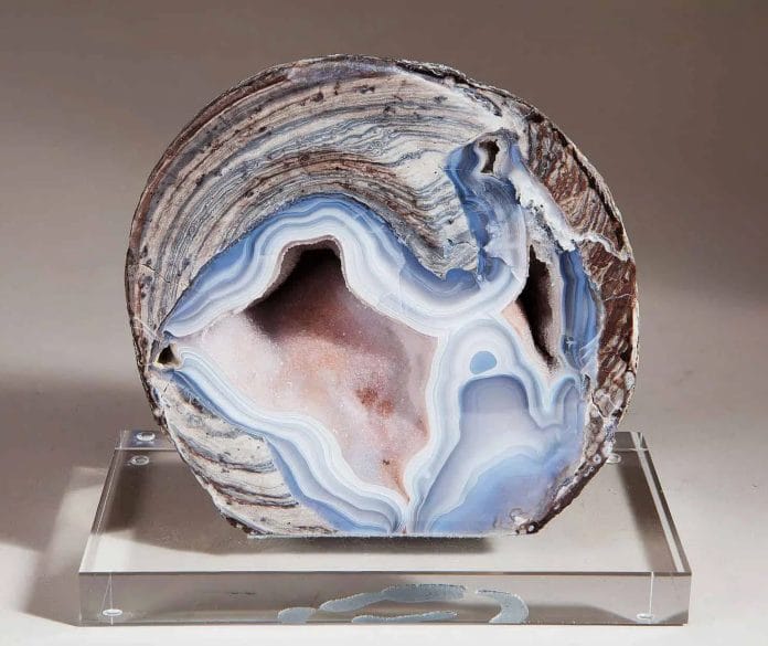 Blue Lace Agate Geodes
