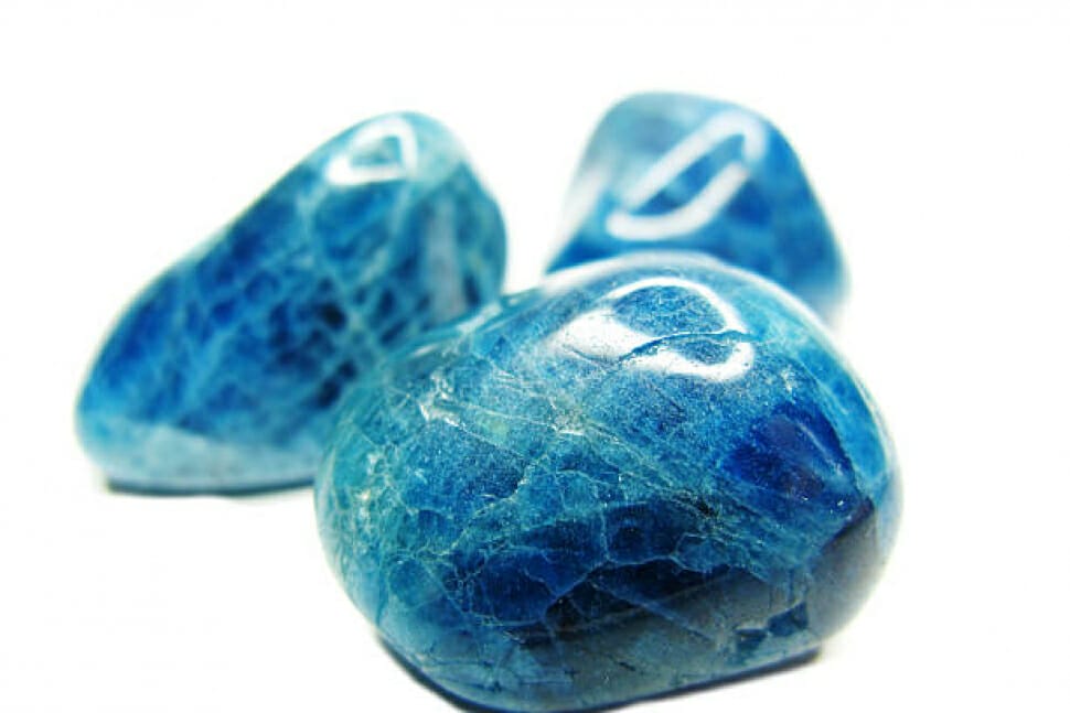 Physical Properties Of Blue Apatite Stones