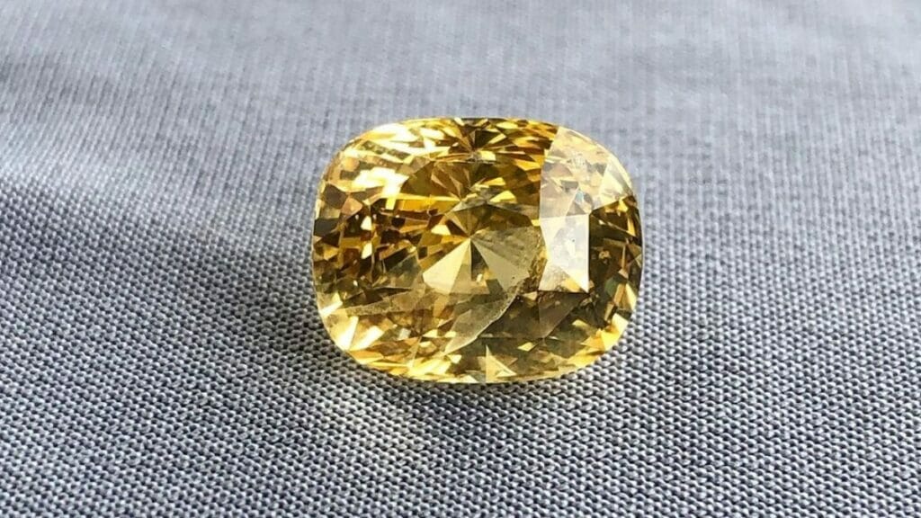 Physical Properties Of Yellow Sapphire Crystal