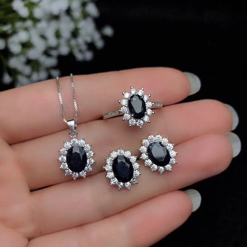 black sapphire jewelry