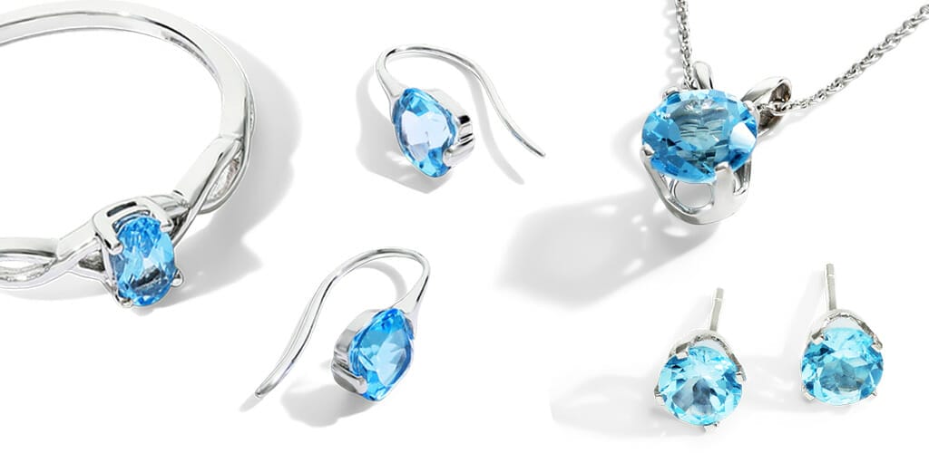Blue Topaz For Jewelry