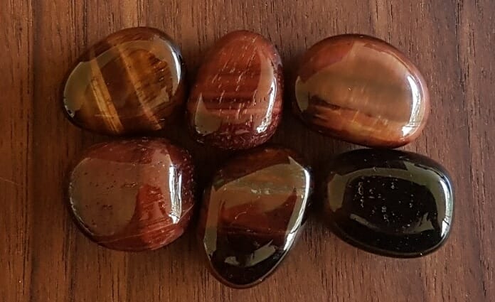 Cat's Eye Red Tiger's Eye Stone