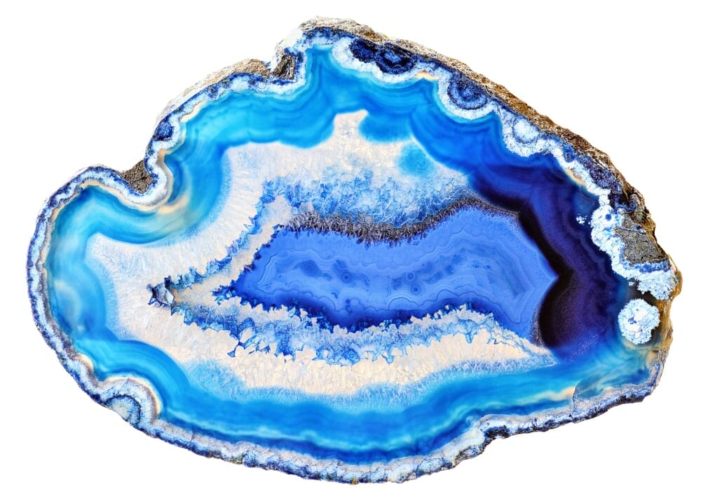 Physical Properties Of Blue Agate Gemstones