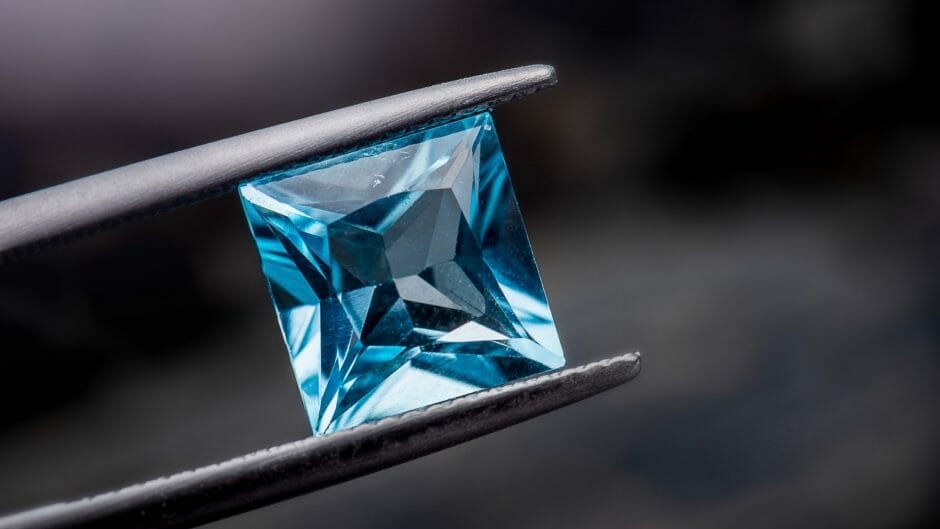 Physical Properties Of Blue Topaz Crystal