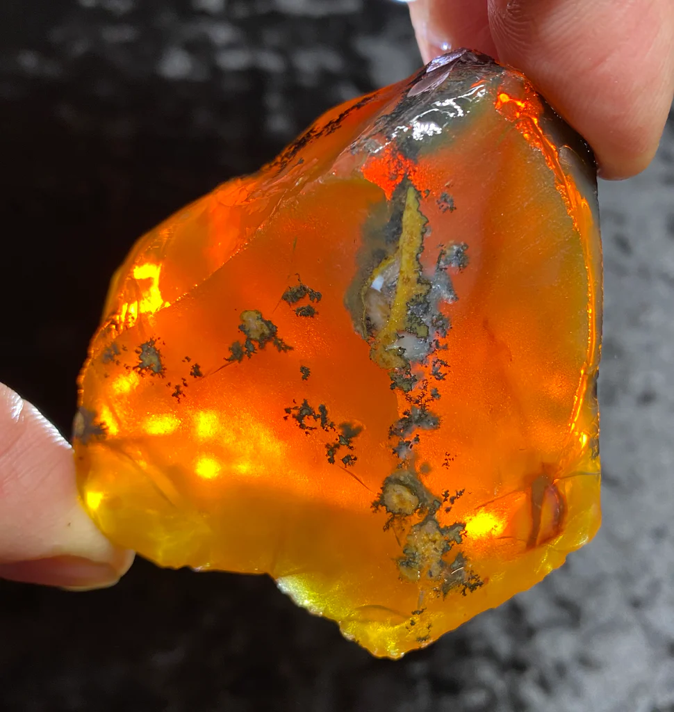 Physical Properties Of Fire Opal Crystal