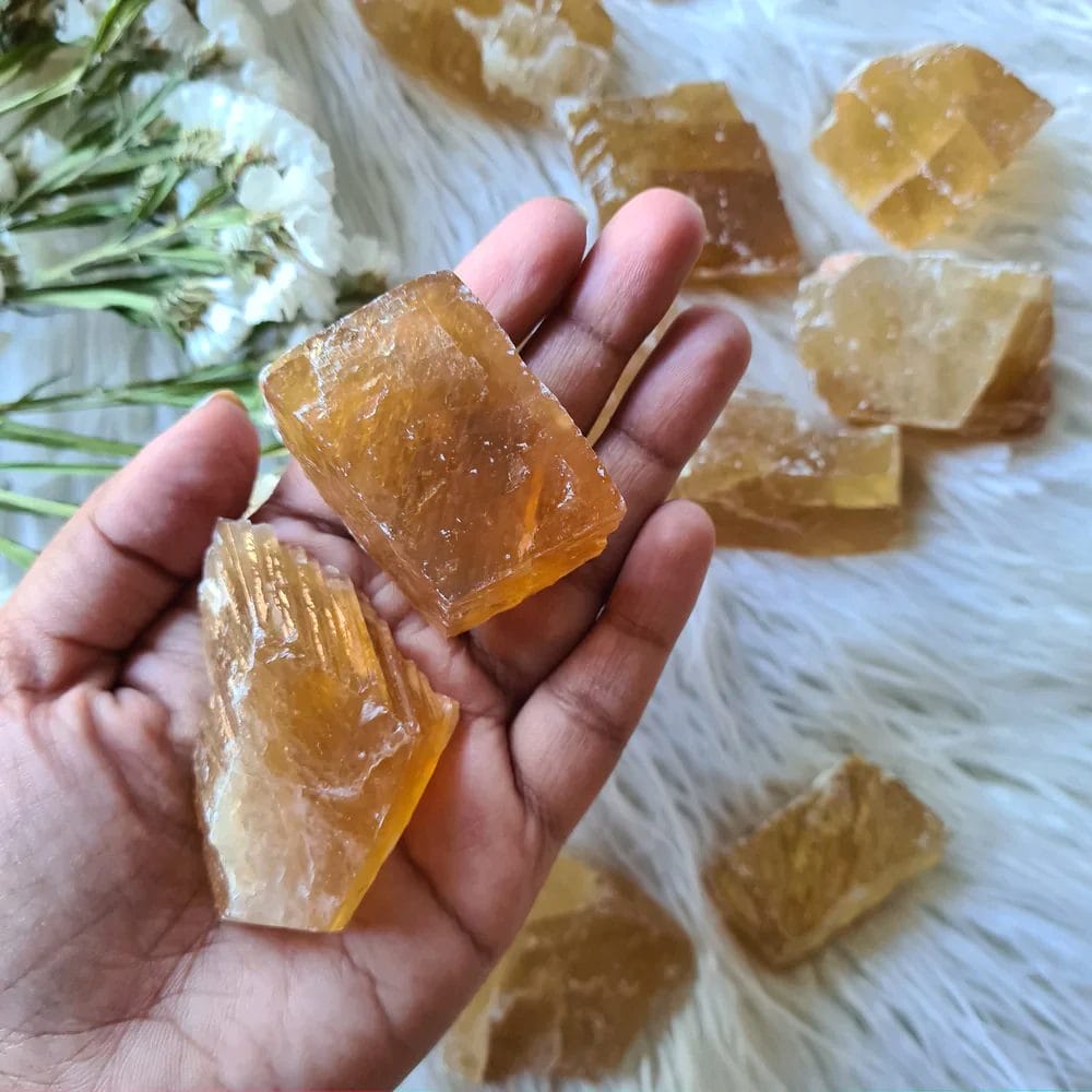 Physical Properties Of Honey Calcite Crystal