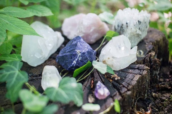 Leave Your Crystals In The Forest And Garden