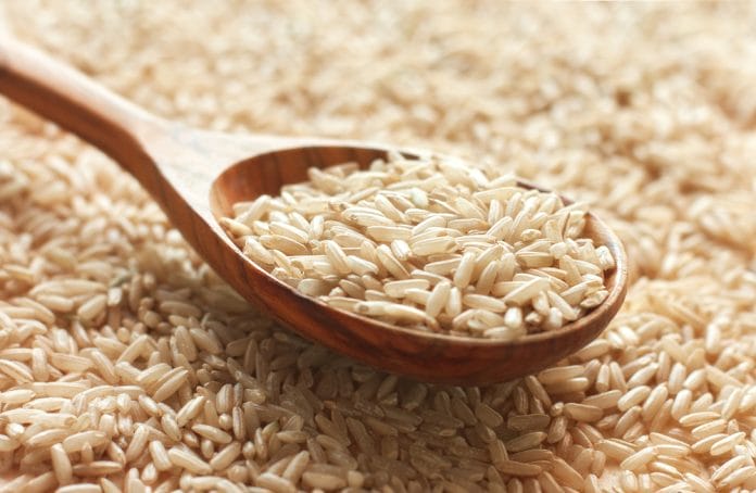 Cleanse Crystals With Dry Brown Rice