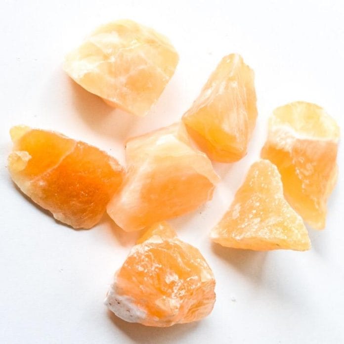 Orange Calcite