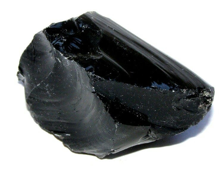 Physical Properties Of Black Obsidian Crystals