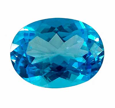 Blue Topaz Crystal