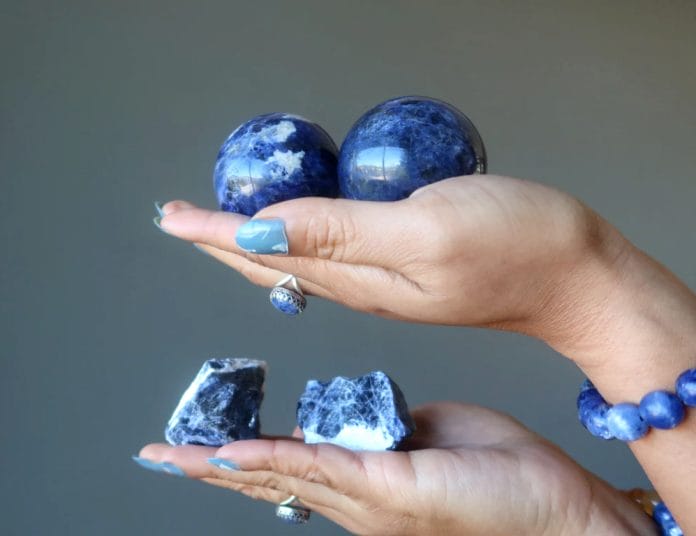 Meditate With Sodalite Stones