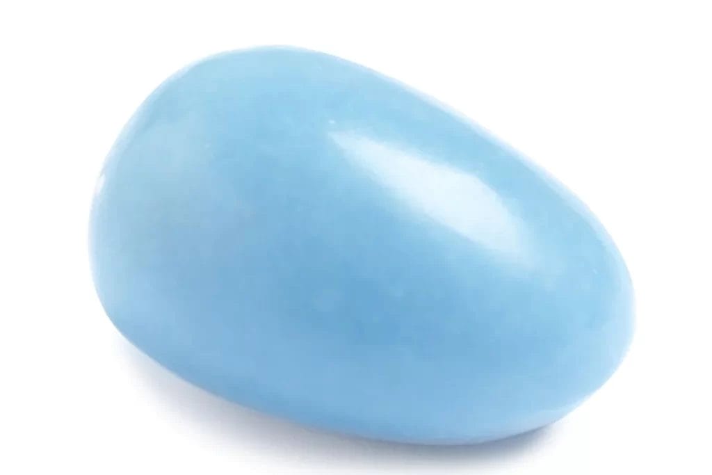 Blue Angelite crystals