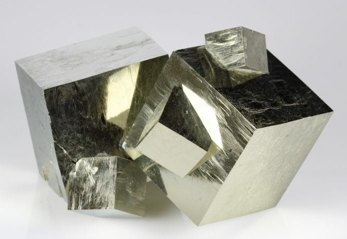 Cubic Pyrite Crystals