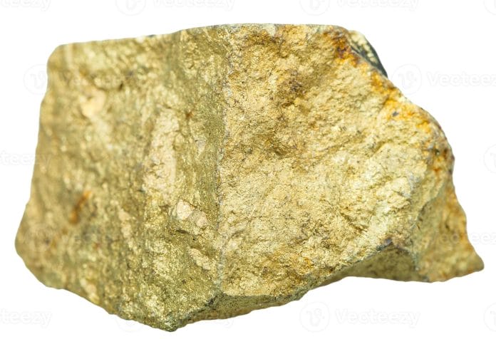 Golden Chalcopyrite Ores