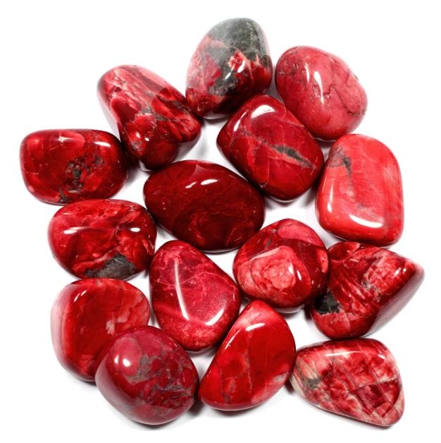 Red Howlite Crystal