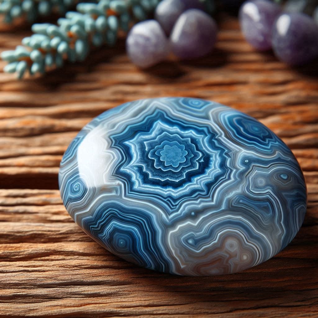 Banded Blue Lace Agate