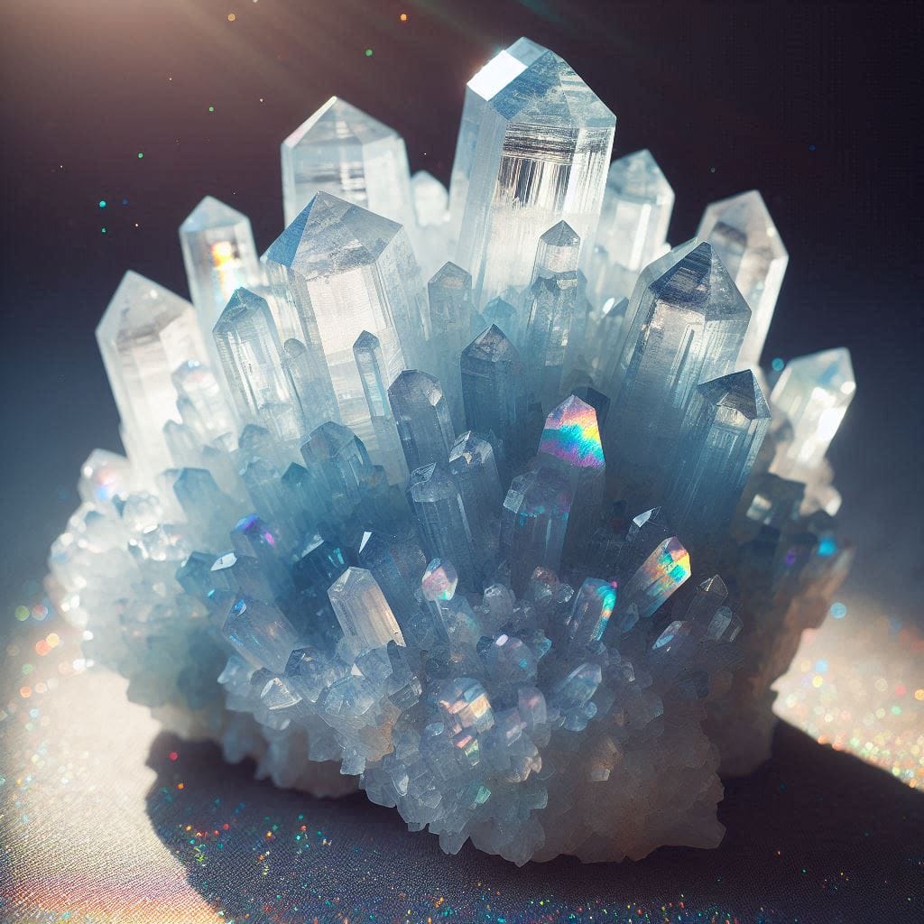 Cluster Celestite