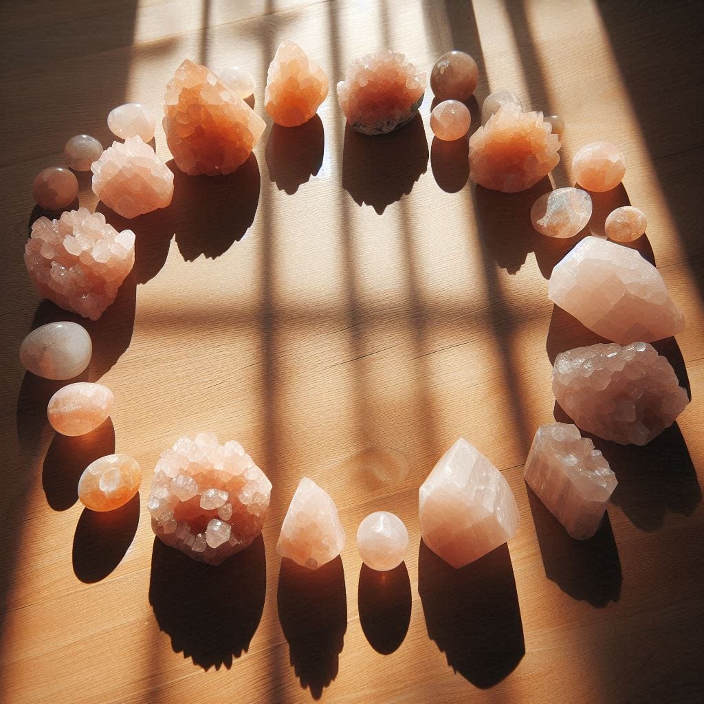 Peach Calcite