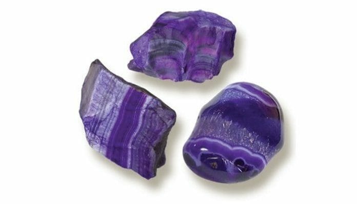 Physical Properties Of Purple Agate Stones