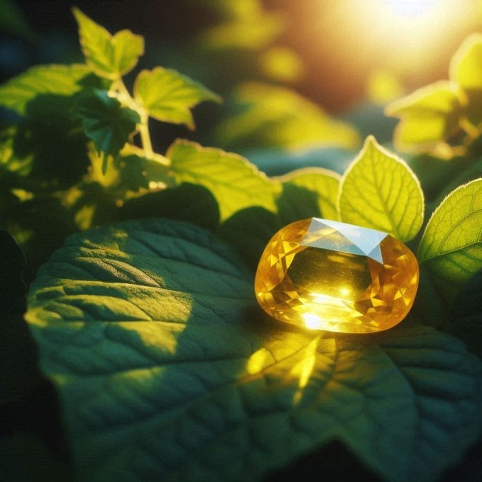 Yellow Sapphire Yellow Sapphire