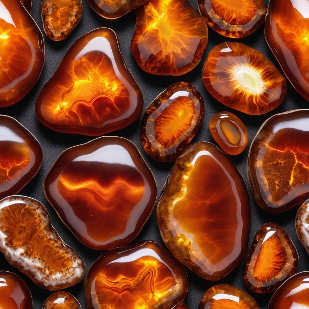 Physical Properties Of Fire Agate Gemstones