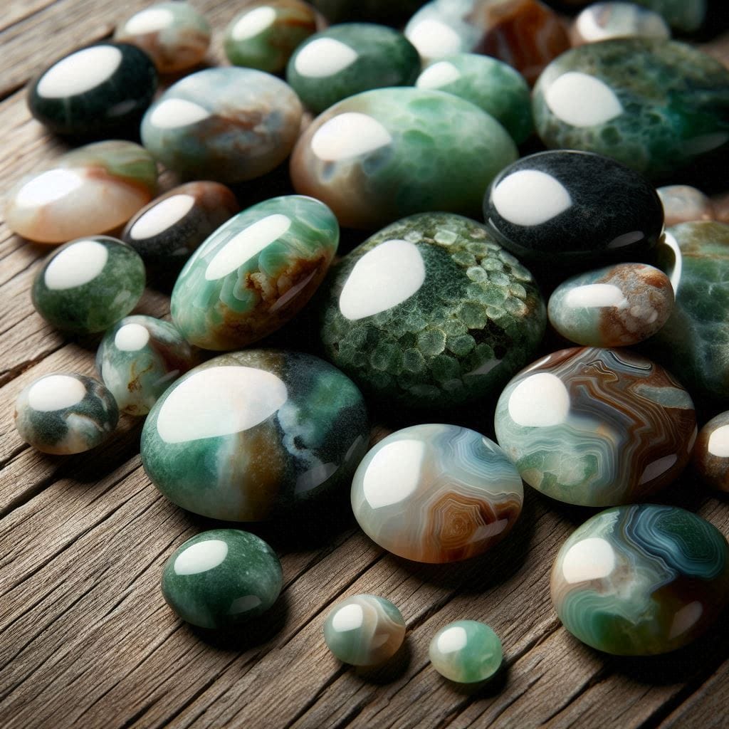 Physical Properties Of Moss Agate Stones