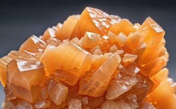 Orange Calcite