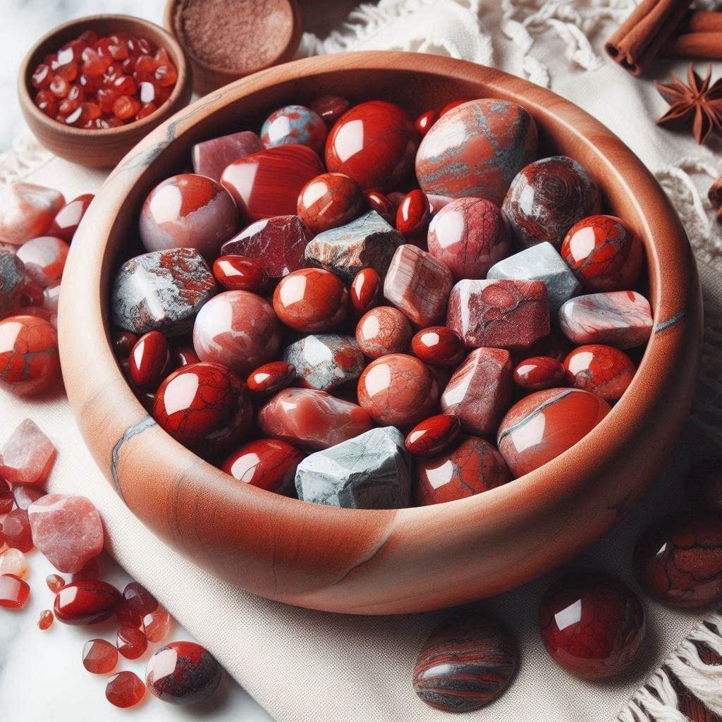 Brecciated Red Jasper