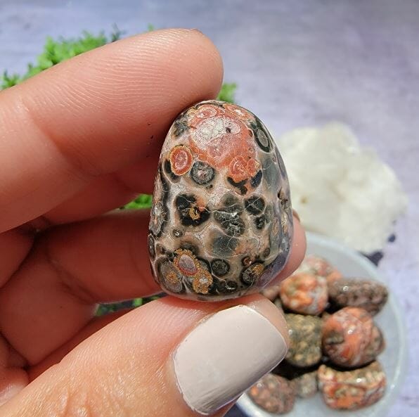 Physical Properties Of Leopard Skin Jasper Stones