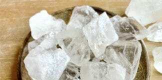 Clear calcite