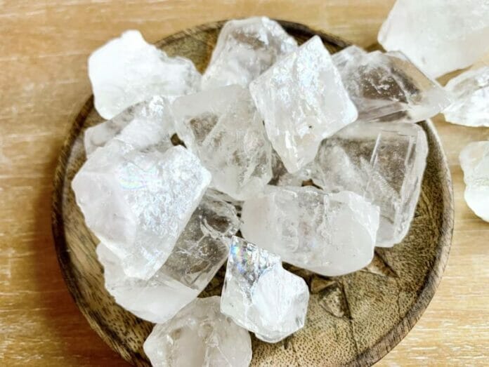 Clear calcite