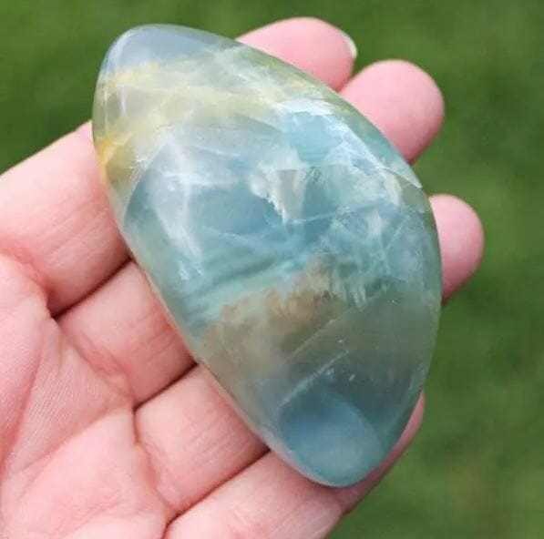 Physical Properties Of Lemurian Aquatine Calcite