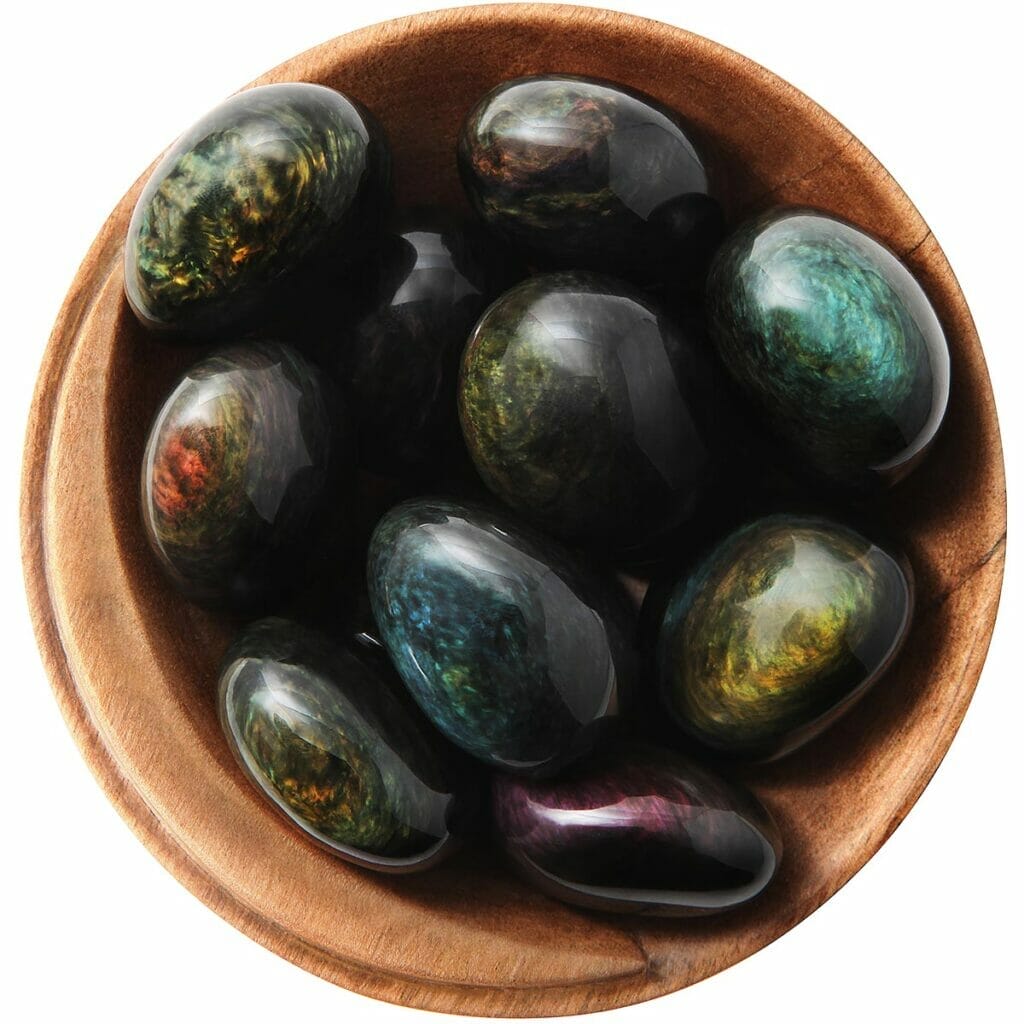 Rainbow Obsidian Decoration