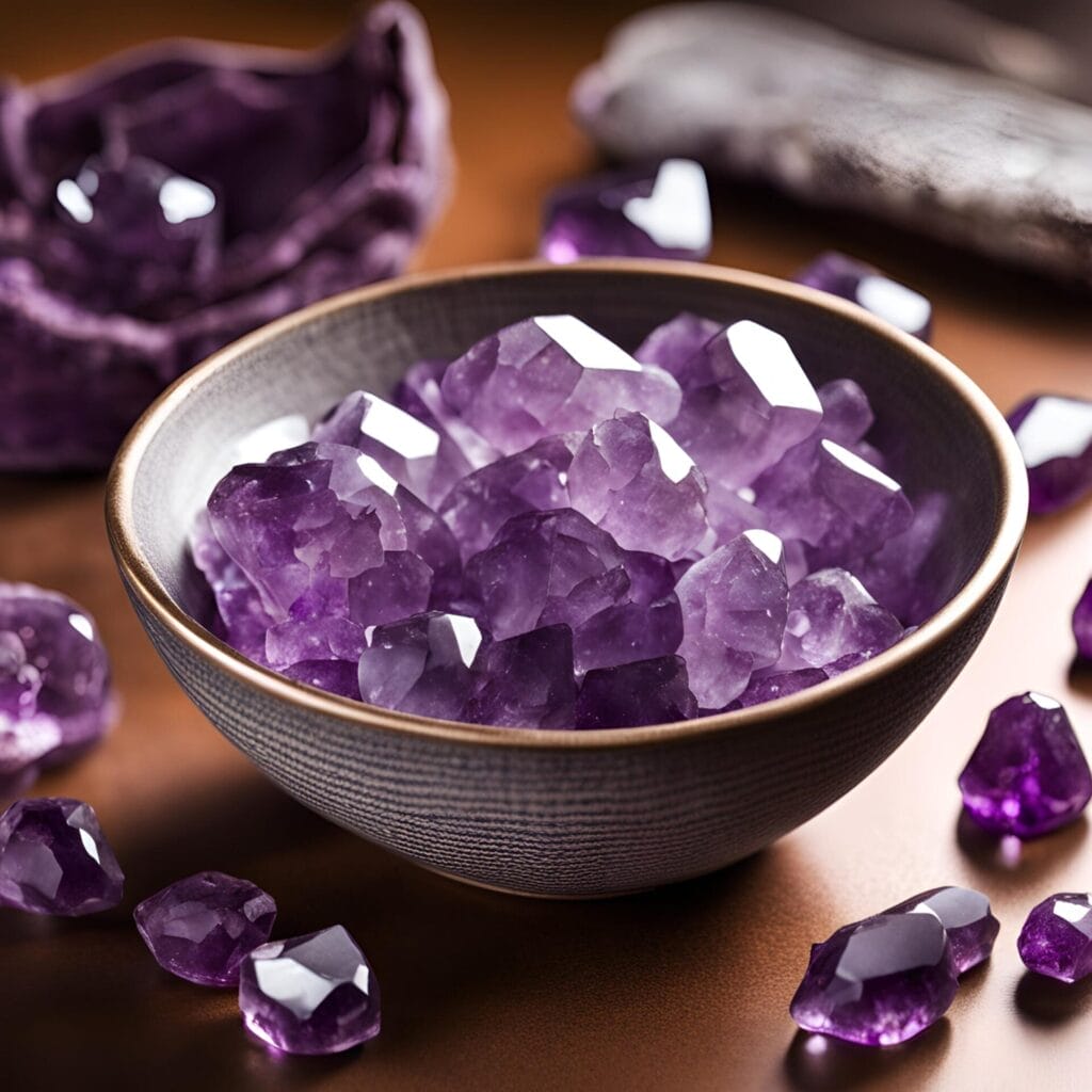 Amethyst Crystals for Feng Shui Stone