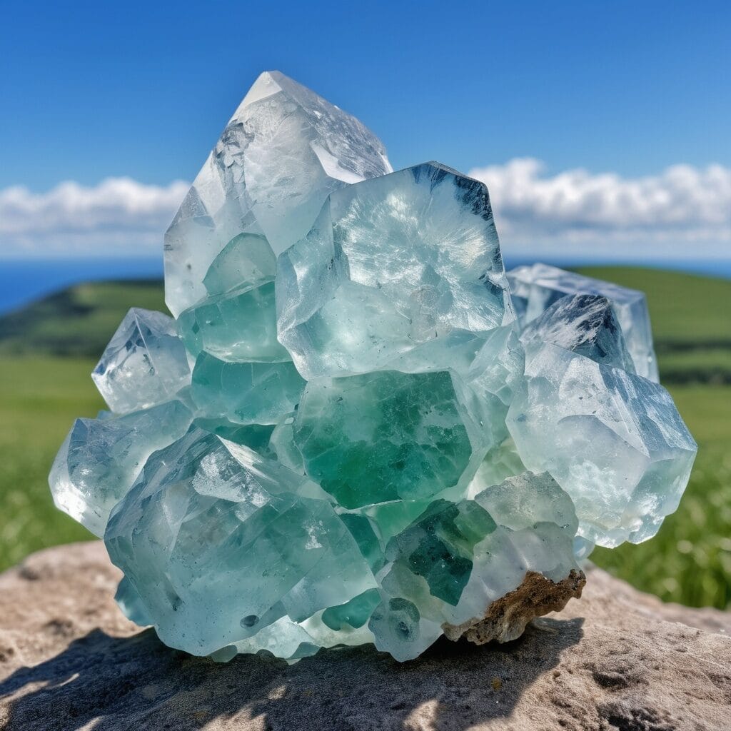 Clear Fluorite