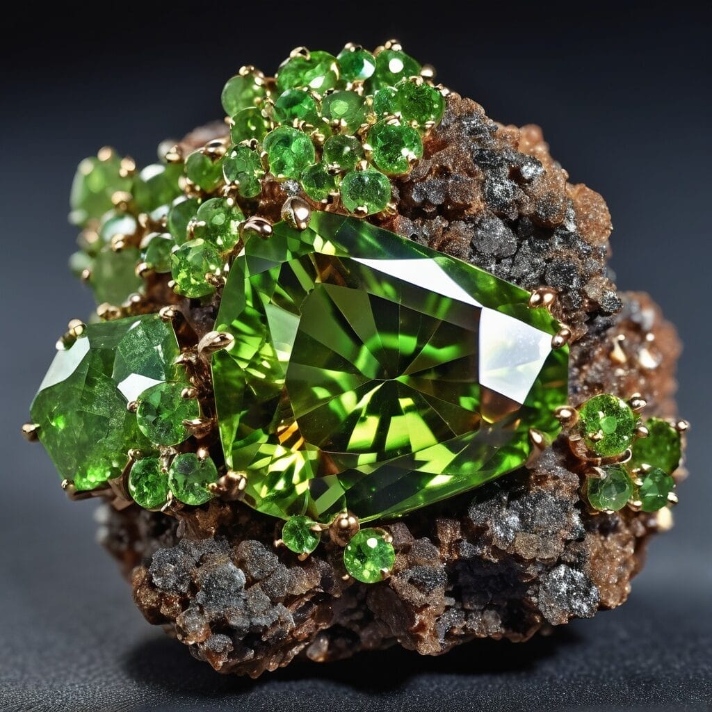 Demantoid Andradite Garnet