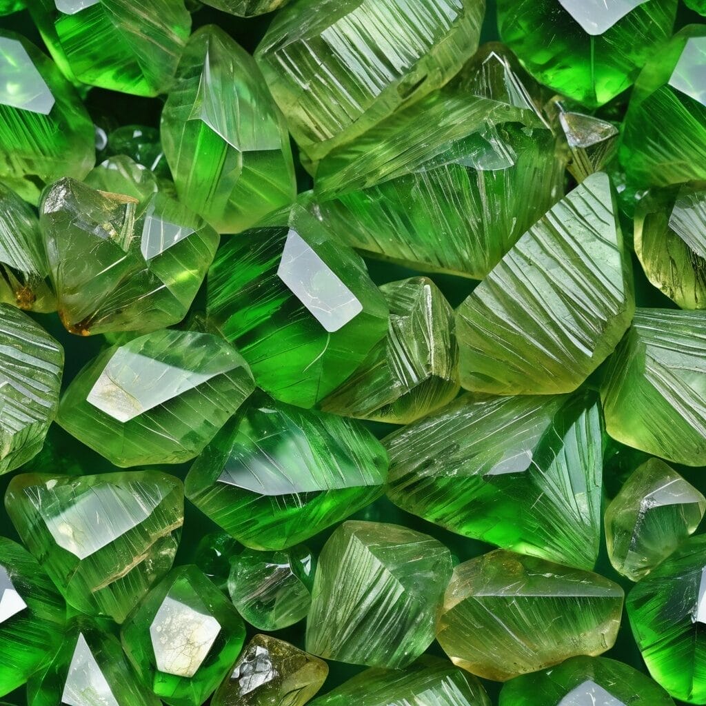 Green Rutilated Quartz