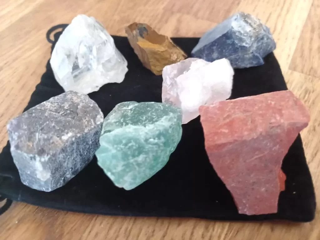 Large Raw Chakra Crystal Gemstones