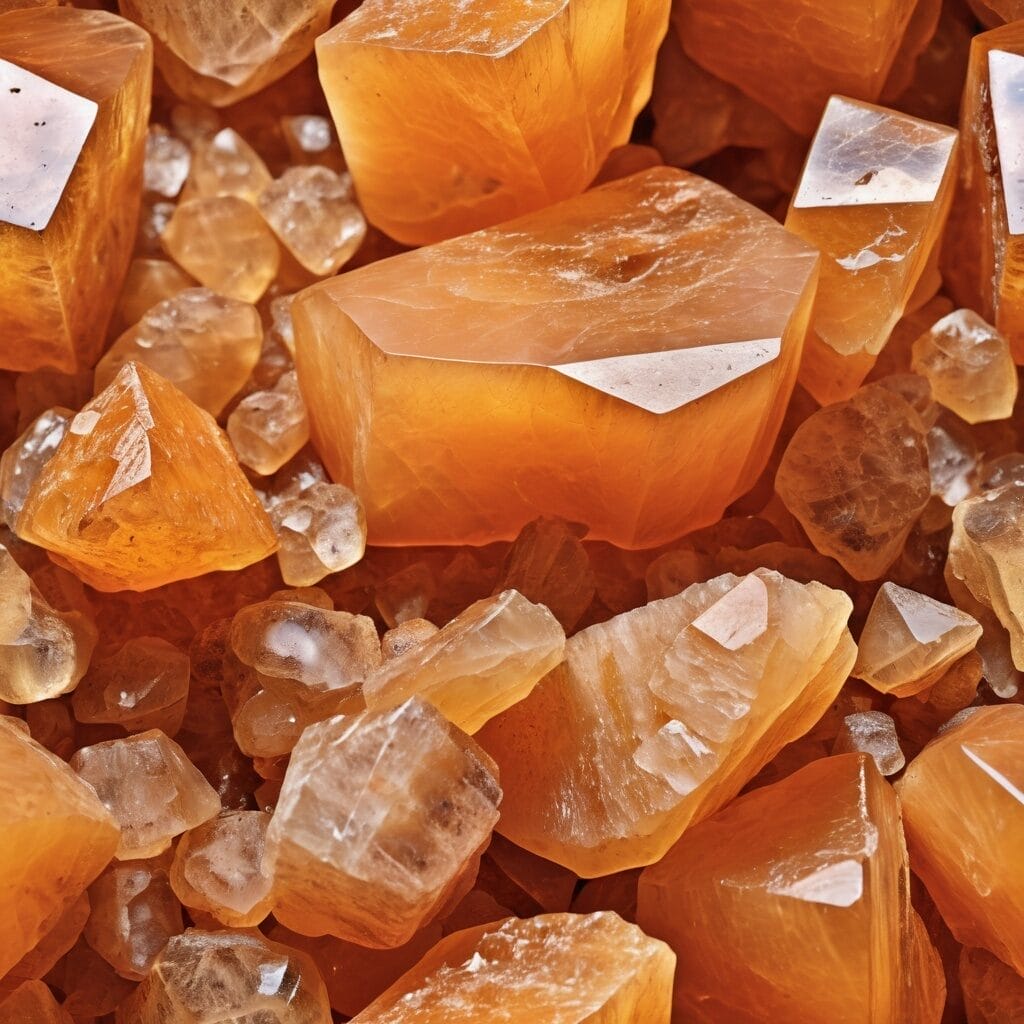 Orange Calcite