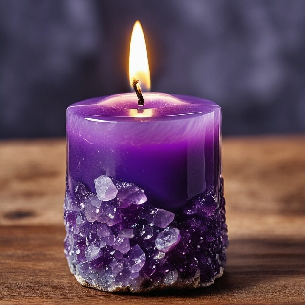 How To Cleanse and Recharge Purple Crystals