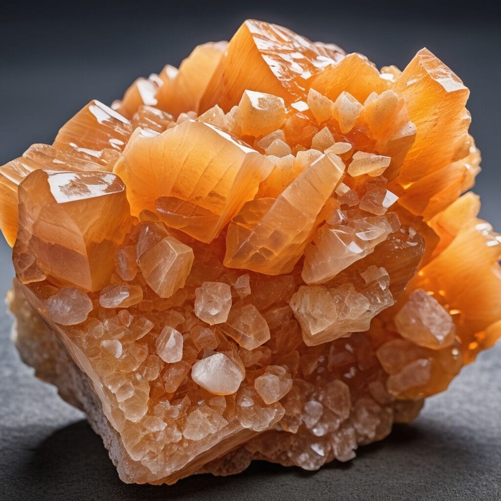 orange calcite