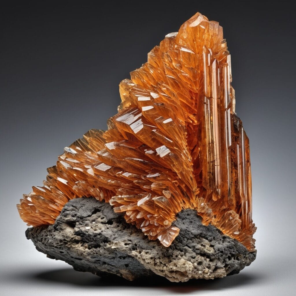 orange kyanite