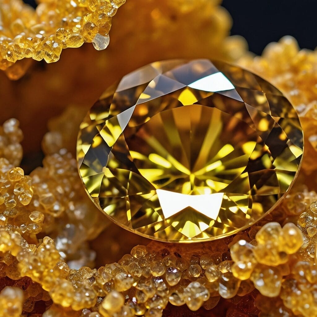 Topazolite Garnet