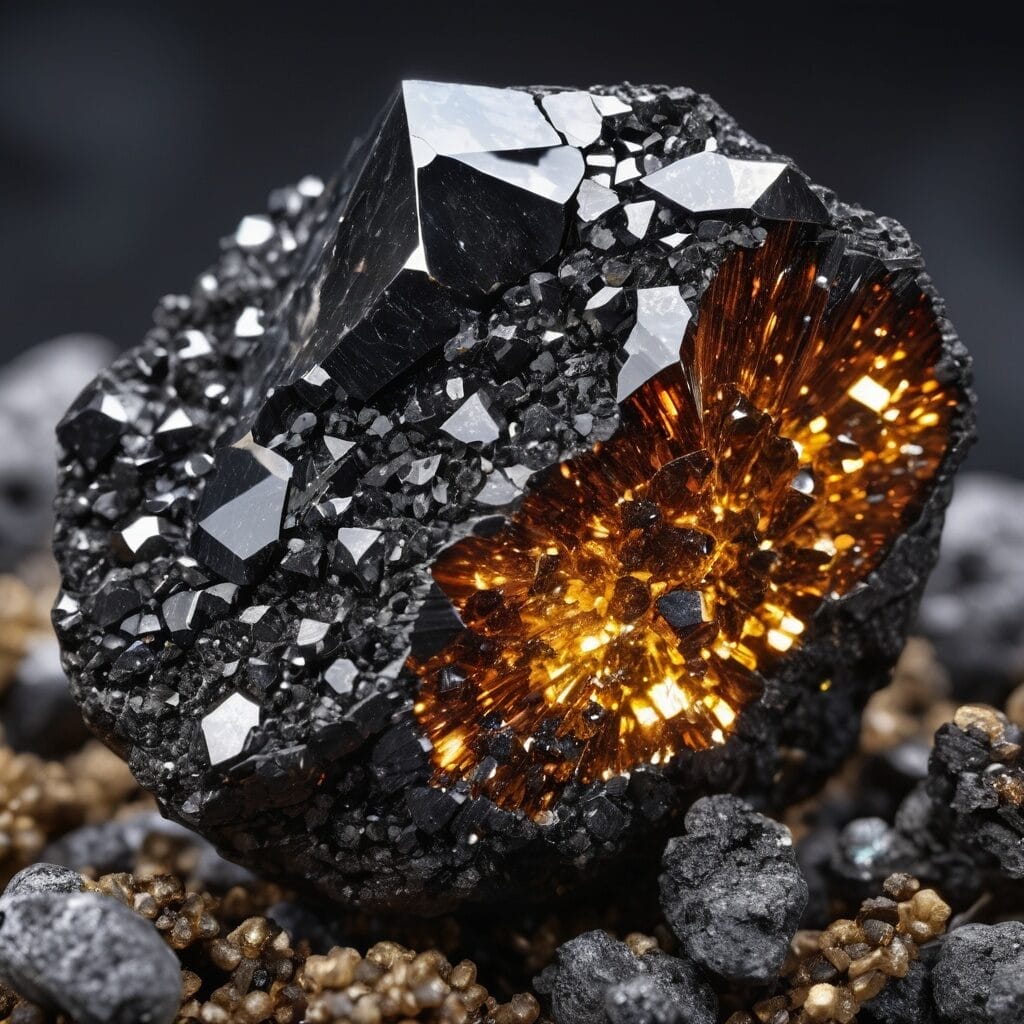 Black Sphalerite